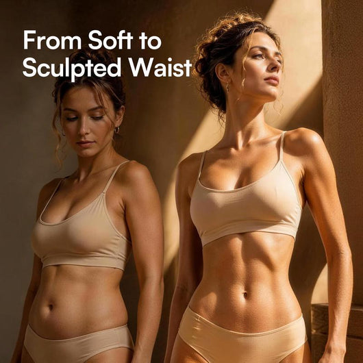 TURBO All-in-One Wearable Body Sculpting Belt: 1000+ RPM Vibration, Bipolar EMS, Red/NIR Light & Heat