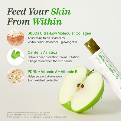 Advanced Wellness Jelly | Daily Beauty & Weight Management Support | Chia Seeds, Collagen & Garcinia Cambogia