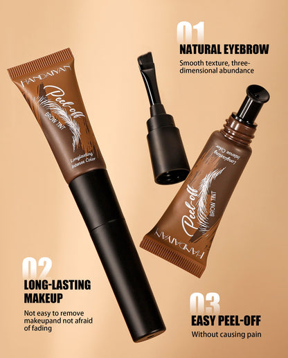 Peel-Off Brow Tint – Semi-Permanent Long Lasting Waterproof Eyebrow Gel